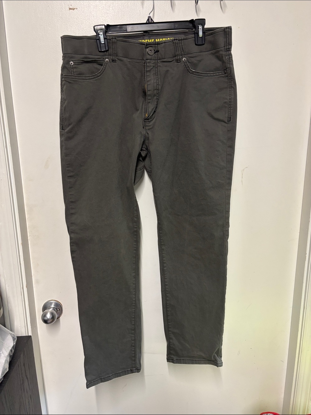 Lee Extreme Comfort Men's Straight Jeans Grey 38x30